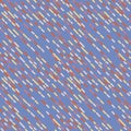 Vector Seamless Parallel Diagonal Overlapping Colorful Lines Pattern Background