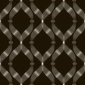 Vector seamless pattern. Abstract background with geometric ornamnet Royalty Free Stock Photo