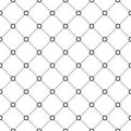 Vector seamless pattern. Abstract geometric pattern. Black and white background. Repeated simple classic texture. Repeating diagon