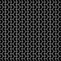 Vector seamless pattern arrow . Modern stylish black and white texture abstract background wallpaper Royalty Free Stock Photo