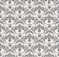 Vector seamless pattern with art ornament for Royalty Free Stock Photo