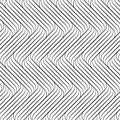 Vector seamless pattern. Background wavy line. Modern waves texture. Intricate pipple curly stripe. Repeating contemporary monochr