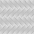 Vector seamless pattern. Background wavy line. Modern waves texture. Intricate pipple curly stripe. Repeating contemporary monochr