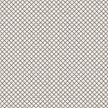 Vector seamless pattern, black and white geometric texture of mesh, net, grid Royalty Free Stock Photo