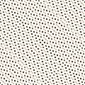 Vector seamless pattern. Black and white vector texture of grid, mesh, fabric Royalty Free Stock Photo