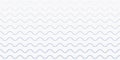 Vector seamless pattern with blue horizontal waves, wavy lines, halftone stripes Royalty Free Stock Photo