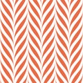 Vector seamless pattern - bright color design. Fabric elegant orange background. Endless stylish wicker texture. Unusual Royalty Free Stock Photo