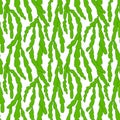 Vector seamless pattern with cactus leaves, repeatable minimalistic background. Repeatable botanical backdrop.