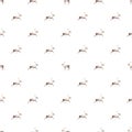 Pattern with caribous Royalty Free Stock Photo