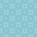 Vector seamless pattern. Classic stylish texture. Repeating geometric tiles with dotted rhombus. Mens fashion textile