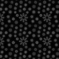 Vector seamless pattern combination of star and other