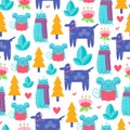 Vector seamless pattern