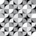 Vector seamless pattern. Decorative paneling pattern.