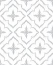 Vector seamless pattern design with ikat ornaments Royalty Free Stock Photo