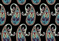 Vector seamless pattern for design template. Vintage ornate decor. Eastern style element. Luxury oriental decoration