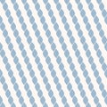 Vector geometric seamless pattern with diagonal ropes. Nautical maritime style