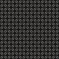 Vector seamless pattern with dots, halftone crosses. Black and white texture Royalty Free Stock Photo