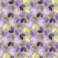 Vector seamless pattern with geometric butterflies Royalty Free Stock Photo