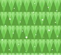 A vector seamless pattern of green stylized christmas trees. A background for the holiday design, poster, flyer, card, invitation Royalty Free Stock Photo