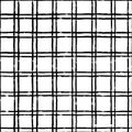 Vector seamless pattern with grunge double mesh on white background