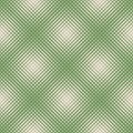 Vector seamless pattern with halftone grid. Abstract green geometric background Royalty Free Stock Photo