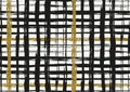 Vector seamless pattern with hand drawn gold glitter textured rough brush strokes and stripes hand painted Royalty Free Stock Photo