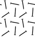 Vector seamless pattern of hand drawn nail pin Royalty Free Stock Photo