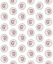 Vector seamless pattern of hand drawn Narutomaki Royalty Free Stock Photo