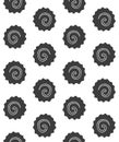 Vector seamless pattern of hand drawn Narutomaki Royalty Free Stock Photo