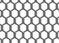 Vector seamless pattern of hexagonal reinforced chain link fence Royalty Free Stock Photo