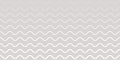 Vector seamless pattern with subtle horizontal waves, lines, halftone stripes Royalty Free Stock Photo