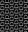 Vector seamless pattern of horse saddle stirrup Royalty Free Stock Photo