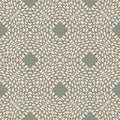 Vector seamless pattern with irregular dots texture in geometric layout. Ethnic pink and olive green doodle texture