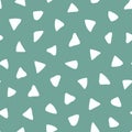 Vector seamless pattern. Irregular triangle texture. Repeated abstract triangular patern. Repeating random dot. Scattered dots Royalty Free Stock Photo
