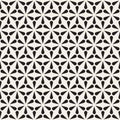 Vector seamless pattern. Modern abstract texture. Repeating geometric tiles from petal shapes. Royalty Free Stock Photo