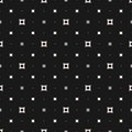 Vector seamless pattern. Modern minimalist texture, small square