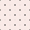 Vector seamless pattern. Modern minimalist texture, small squares