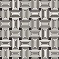 Vector seamless pattern. Modern stylish abstract texture. Repeating geometric tiles Royalty Free Stock Photo