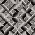 Vector seamless pattern. Modern stylish abstract texture. Repeating geometric tiles
