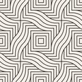 Vector seamless pattern. Modern stylish abstract texture. Repeating geometric tiles