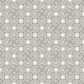 Vector seamless pattern. Modern stylish abstract texture. Repeating geometric tiles