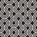 Vector seamless pattern. Modern stylish abstract texture. Repeating geometric tiles