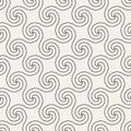 Vector seamless pattern. Modern stylish abstract texture. Repeating wavy geometric tilesn Royalty Free Stock Photo