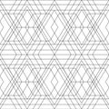 Vector seamless pattern. Modern stylish texture. Geometric striped ornament.