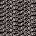 Vector seamless pattern. Modern stylish texture. Geometric striped ornament. Monochrome lattice