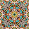 Vector seamless pattern. national decorative element for fabric ot design. Islam, Arabic motifs. Oriental colorful