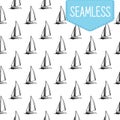Vector seamless pattern of pleasure Royalty Free Stock Photo