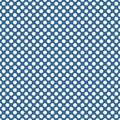 Vector seamless pattern with polka dots on retro navy blue background Royalty Free Stock Photo