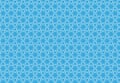 Vector seamless pattern with polygons. Linear geometric texture. Hexagonal abstract background. Polygonal grid with