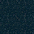 Vector Seamless Pattern with Random Dotted Graphic. Abstract Background with Points. Modern Graphic. Colorful Texture
